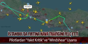 İstanbul’da Fırtına Hava Trafiğini Felç Etti: Pilotlardan “Yakıt Kritik” ve “Windshear” Uyarısı