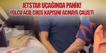 Jetstar Uçağında Panik! Yolcu Acil Çıkış Kapısını Açmaya Çalıştı