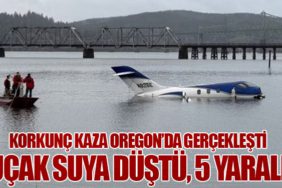 Korkunç Kaza Oregon’da Gerçekleşti: Uçak Suya Düştü, 5 Yaralı