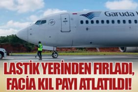 Lastik Yerinden Fırladı, Facia Kıl Payı Atlatıldı!
