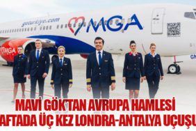 Mavi Gök’tan Avrupa Hamlesi: Haftada Üç Kez Londra-Antalya Uçuşu