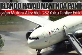 Orlando Havalimanı'nda Panik: Uçağın Motoru Alev Aldı, 282 Yolcu Tahliye Edildi