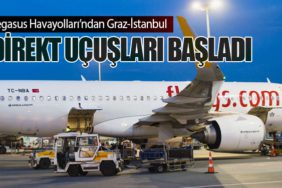 Pegasus Havayolları’ndan Graz-İstanbul Direkt Uçuşları Başladı