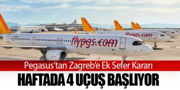 Pegasus’tan Zagreb’e Ek Sefer Kararı: Haftada 4 Uçuş Başlıyor 3 Haberler Aydın Çıldır Havalimanı Pegasus’tan Zagreb’e Ek Sefer Kararı: Haftada 4 Uçuş Başlıyor