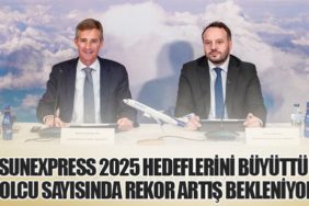 SunExpress 2025 Hedeflerini Büyüttü: Yolcu Sayısında Rekor Artış Bekleniyor