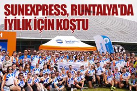 SunExpress, Runtalya'da iyilik için koştu