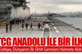 TCG Anadolu ile Bir İlk: Türkiye, Dünyanın İlk SİHA Gemisini Hizmete Aldı