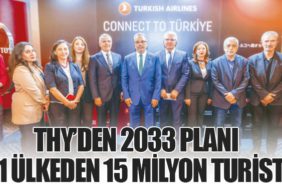 THY’den 2033 Planı: 11 Ülkeden 15 Milyon Turist