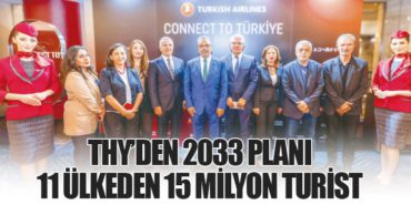 THY’den 2033 Planı: 11 Ülkeden 15 Milyon Turist 12 Haberler THY THY’den 2033 Planı: 11 Ülkeden 15 Milyon Turist