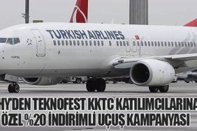 THY’den TEKNOFEST KKTC Katılımcılarına Özel Yüzde 20 İndirimli Uçuş Kampanyası