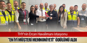 THY'nin Ercan Havalimanı istasyonu "En iyi müşteri memnuniyeti" ödülünü aldı 11 Haberler Motoru THY’nin Ercan Havalimanı istasyonu “En iyi müşteri memnuniyeti” ödülünü aldı