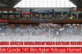 Sabiha Gökçen Havalimanı'ndan Bayram Rekoru: Tek Günde 141 Bini Aşkın Yolcuya Hizmet