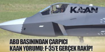 ABD Basınından Çarpıcı KAAN Yorumu: F-35’e Gerçek Rakip! 8 Haberler THY ABD Basınından Çarpıcı KAAN Yorumu: F-35’e Gerçek Rakip!