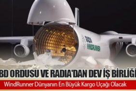 ABD Ordusu ve Radia'dan Dev İş Birliği: WindRunner Dünyanın En Büyük Kargo Uçağı Olacak