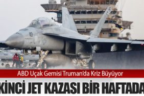 ABD Uçak Gemisi Truman’da Kriz Büyüyor: İkinci Jet Kazası Bir Haftada