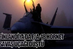 Finlandiya’da F/A-18 Hornet Savaş Uçağı Düştü