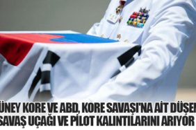 Güney Kore ve ABD, Kore Savaşı'na Ait Düşen Savaş Uçağı ve Pilot Kalıntılarını Arıyor
