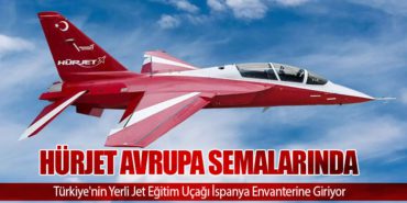 HÜRJET Avrupa Semalarında: Türkiye'nin Yerli Jet Eğitim Uçağı İspanya Envanterine Giriyor 1 Haberler HÜRJET HÜRJET Avrupa Semalarında: Türkiye’nin Yerli Jet Eğitim Uçağı İspanya Envanterine Giriyor