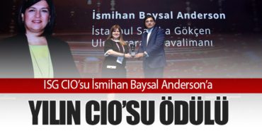 ISG CIO’su İsmihan Baysal Anderson’a Yılın CIO’su Ödülü 6 Haberler Pakistan ISG CIO’su İsmihan Baysal Anderson’a Yılın CIO’su Ödülü