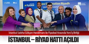 İstanbul Sabiha Gökçen Havalimanı ile Flyadeal Arasında Yeni İş Birliği: İstanbul – Riyad Hattı Açıldı 10 Haberler AJet İstanbul Sabiha Gökçen Havalimanı ile Flyadeal Arasında Yeni İş Birliği: İstanbul – Riyad Hattı Açıldı