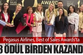 Pegasus Airlines, Best of Sales Awards’ta 3 Ödül Birden Kazandı