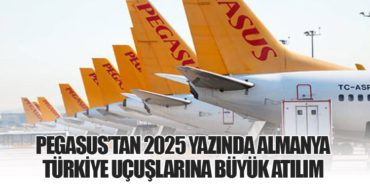Pegasus’tan 2025 Yazında Almanya-Türkiye Uçuşlarına Büyük Atılım 2 Haberler THY Pegasus’tan 2025 Yazında Almanya-Türkiye Uçuşlarına Büyük Atılım