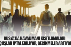 Rusya’da Havalimanı Kısıtlamaları: Uçuşlar İptal Ediliyor, Gecikmeler Artıyor