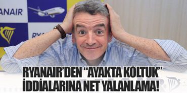 Ryanair’den “Ayakta Koltuk” İddialarına Net Yalanlama! 5 Haberler Hatay Havalimanı Ryanair’den “Ayakta Koltuk” İddialarına Net Yalanlama!