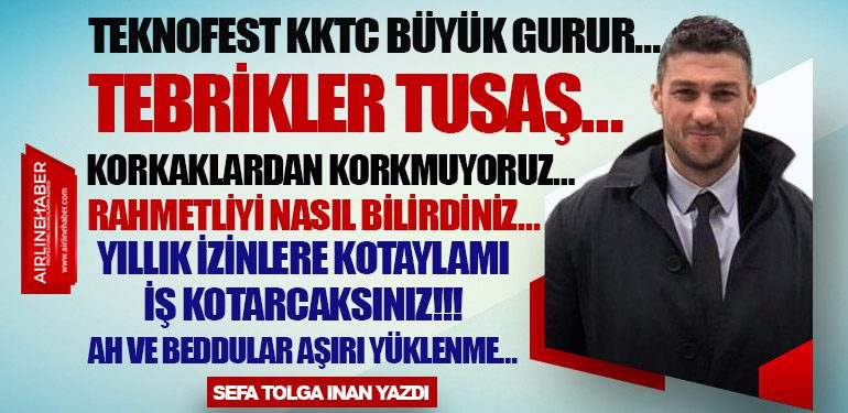 TEKNOFEST KKTC büyük gurur… Tebrikler TUSAŞ…