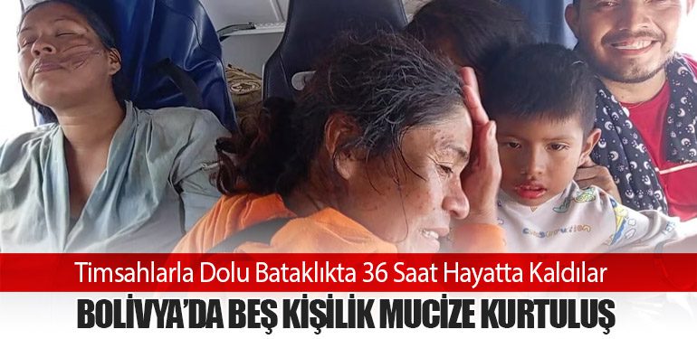 Timsahlarla Dolu Bataklıkta 36 Saat Hayatta Kaldılar: Bolivya’da Beş Kişilik Mucize Kurtuluş