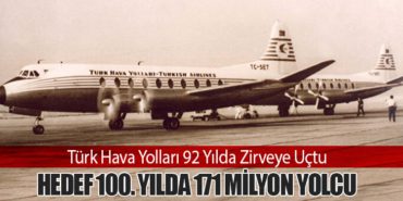 Türk Hava Yolları 92 Yılda Zirveye Uçtu: Hedef 100. Yılda 171 Milyon Yolcu 2 Haberler Pegasus Türk Hava Yolları 92 Yılda Zirveye Uçtu: Hedef 100. Yılda 171 Milyon Yolcu