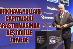 Türk Hava Yolları, Capital500 Araştırmasında Beş Ödülle Zirvede