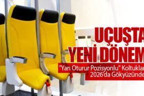Uçuşta Yeni Dönem: "Yarı Oturur Pozisyonlu" Koltuklar 2026’da Gökyüzünde