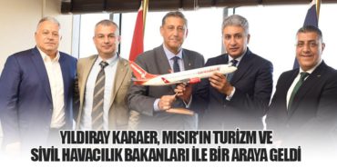 Yıldıray Karaer, Mısır'ın Turizm ve Sivil Havacılık Bakanları ile bir araya geldi 6 Haberler Bayraktar Yıldıray Karaer, Mısır’ın Turizm ve Sivil Havacılık Bakanları ile bir araya geldi