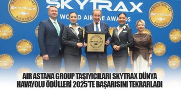 Air Astana Group taşıyıcıları Skytrax Dünya Havayolu Ödülleri 2025'te başarısını tekrarladı 8 Haberler Pegasus Air Astana Group taşıyıcıları Skytrax Dünya Havayolu Ödülleri 2025’te başarısını tekrarladı