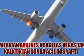 American Airlines Uçağı Las Vegas’tan Kalktıktan Sonra Acil İniş Yaptı