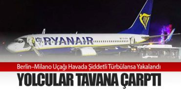 Berlin–Milano Uçağı Havada Şiddetli Türbülansa Yakalandı: Yolcular Tavana Çarptı 1 Haberler Türbülansa Berlin–Milano Uçağı Havada Şiddetli Türbülansa Yakalandı: Yolcular Tavana Çarptı