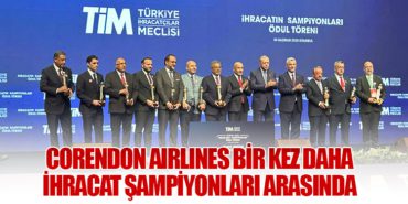 Corendon Airlines bir kez daha ihracat şampiyonları arasında 11 Haberler Cumhurbaşkanı Corendon Airlines bir kez daha ihracat şampiyonları arasında