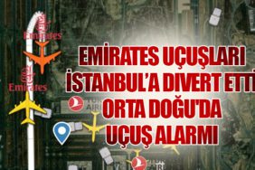Emirates Uçuşları İstanbul’a Divert Etti: Orta Doğu'da Uçuş Alarmı