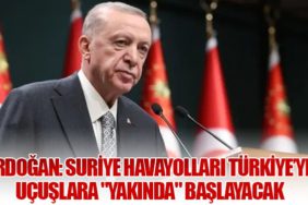 Erdoğan: Suriye Havayolları Türkiye’ye Uçuşlara "Yakında" Başlayacak