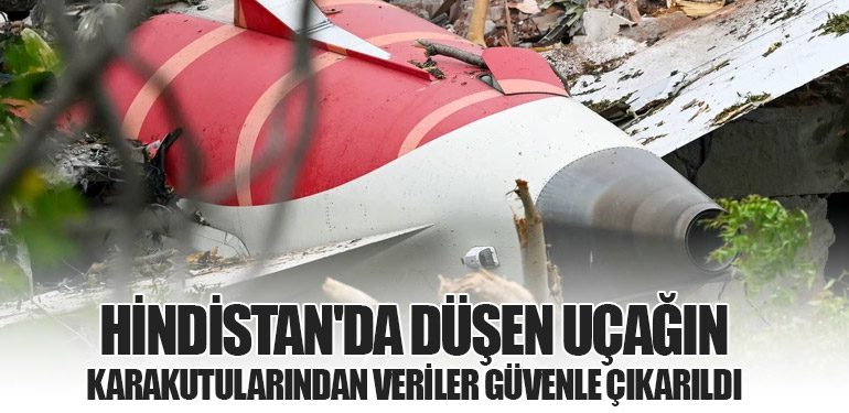 Hindistan'da Düşen Uçağın Karakutularından Veriler Güvenle Çıkarıldı