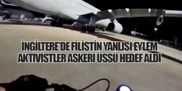 İngiltere’de Filistin Yanlısı Eylem: Aktivistler Askeri Üssü Hedef Aldı 20 Haberler Kuveyt Havalimanı İngiltere’de Filistin Yanlısı Eylem: Aktivistler Askeri Üssü Hedef Aldı