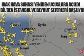 Irak Hava Sahası Yeniden Uçuşlara Açıldı: Erbil'den İstanbul ve Beyrut Seferleri Başlıyor