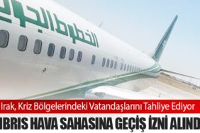 Irak, Kriz Bölgelerindeki Vatandaşlarını Tahliye Ediyor: Kıbrıs Hava Sahasına Geçiş İzni Alındı