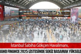 İstanbul Sabiha Gökçen Havalimanı, Brand Finance 2025 Listesinde Sekiz Basamak Yükseldi