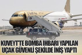Kuveyt'te Bomba İhbarı Yapılan Uçak Güvenli Şekilde İniş Yaptı