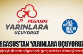 Pegasus’tan ‘Yarınlara Uçuyoruz’ projesiyle deprem bölgesindeki genç kadınlara teknoloji desteği