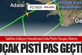 Sabiha Gökçen Havalimanı’nda Pistte Tavşan Alarmı: Uçak Pisti Pas Geçti