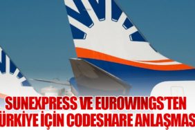 SunExpress ve Eurowings’ten Türkiye İçin Codeshare Anlaşması