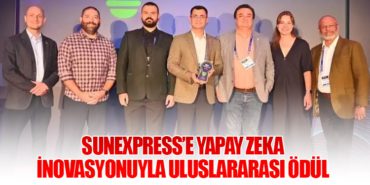 SunExpress’e Yapay Zeka İnovasyonuyla Uluslararası Ödül 7 Haberler Uçaklar SunExpress’e Yapay Zeka İnovasyonuyla Uluslararası Ödül